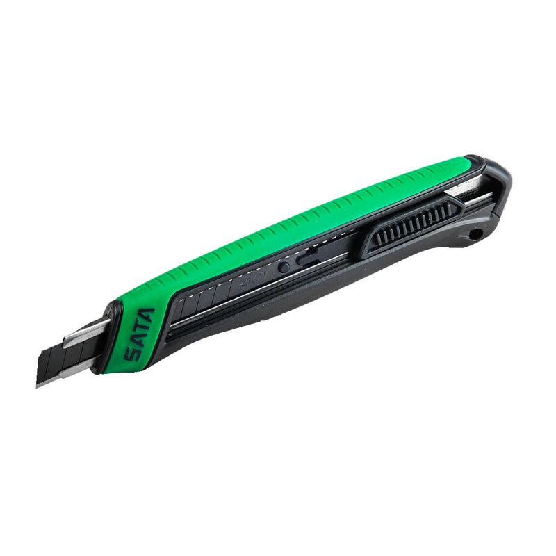Dao rọc giấy SATA 93481 dòng T Series, cán nhựa ABS bọc TPR