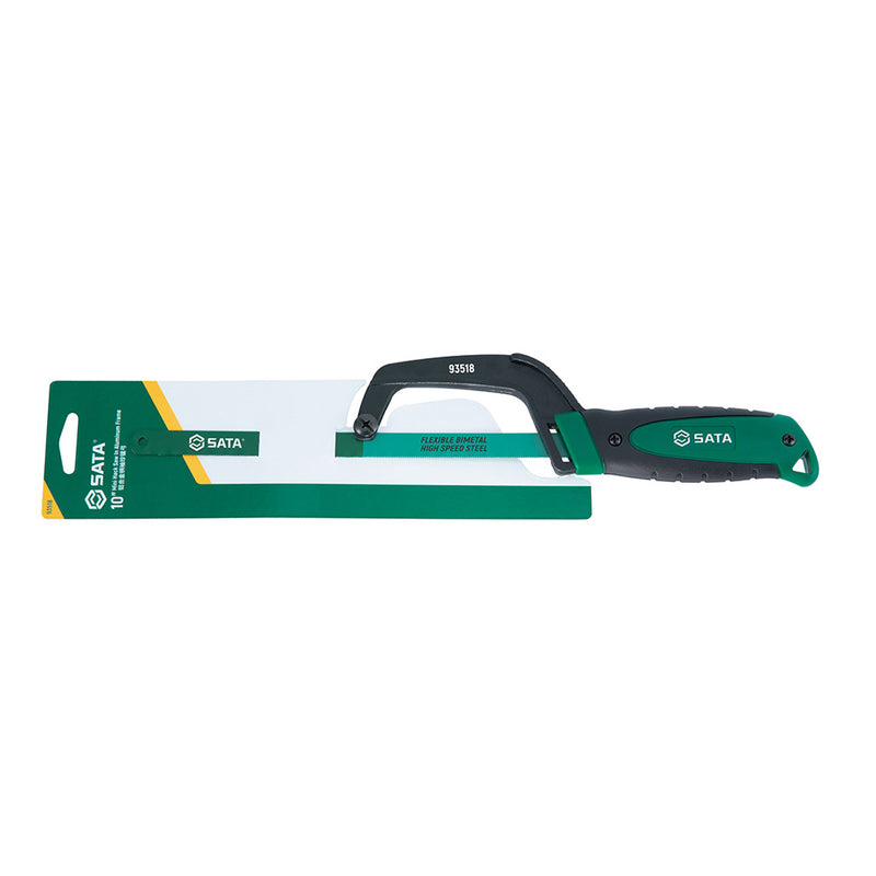 Cưa sắt cầm tay mini, cán nhôm SATA 93518 chiều dài 250mm