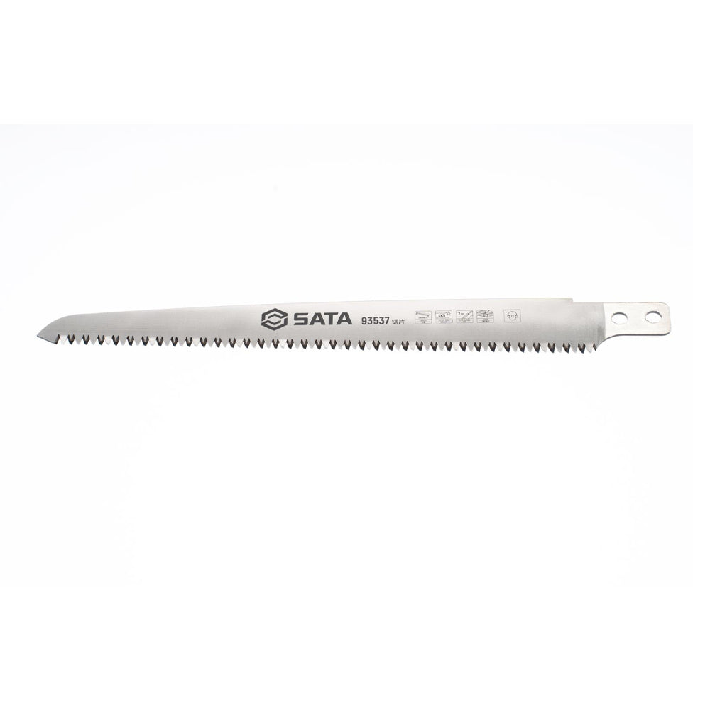 Cưa gỗ cầm tay, lưỡi thép SK5 SATA 93536 chiều dài lưỡi 300mm