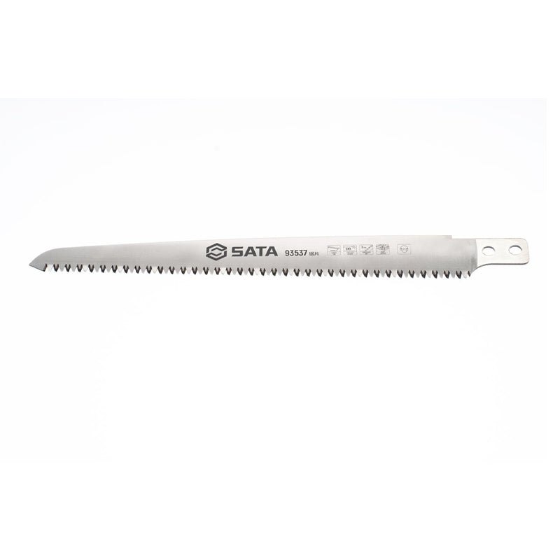 Cưa gỗ cầm tay, lưỡi thép SK5 SATA 93536 chiều dài lưỡi 300mm