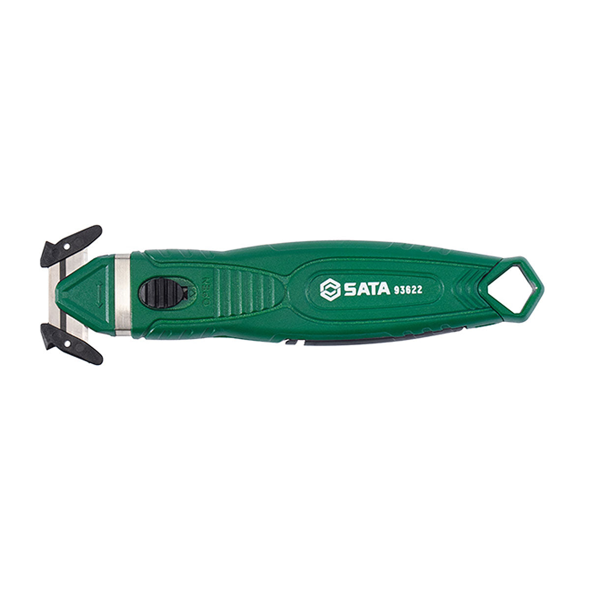 Dao rọc giấy SATA 93622, dạng lưỡi xòe hình thang