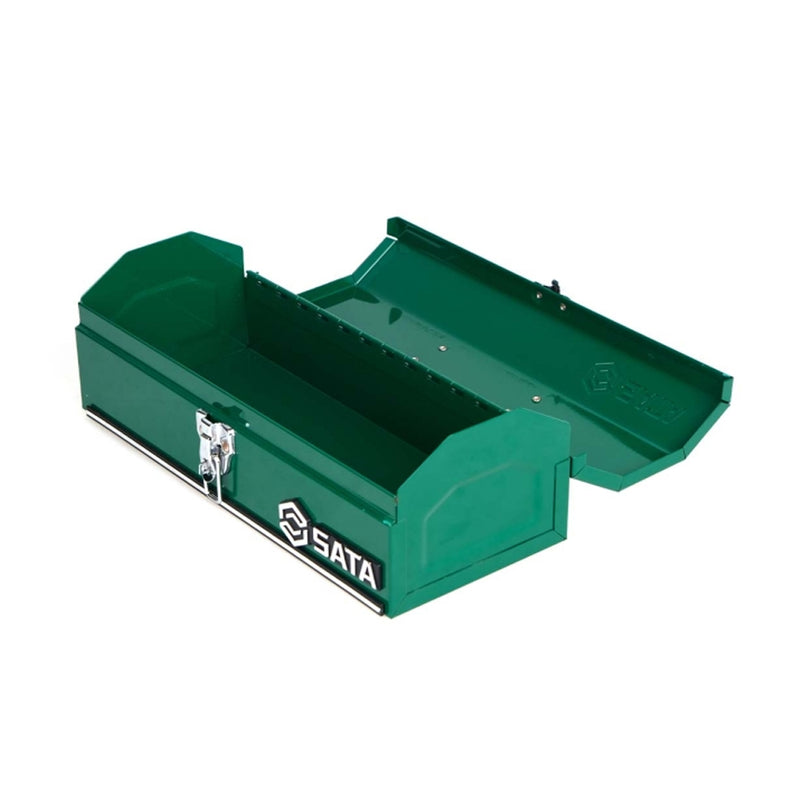 Thùng đựng dụng cụ, thân thép mạ kẽm chống gỉ SATA 95101 kích thước 14 inch