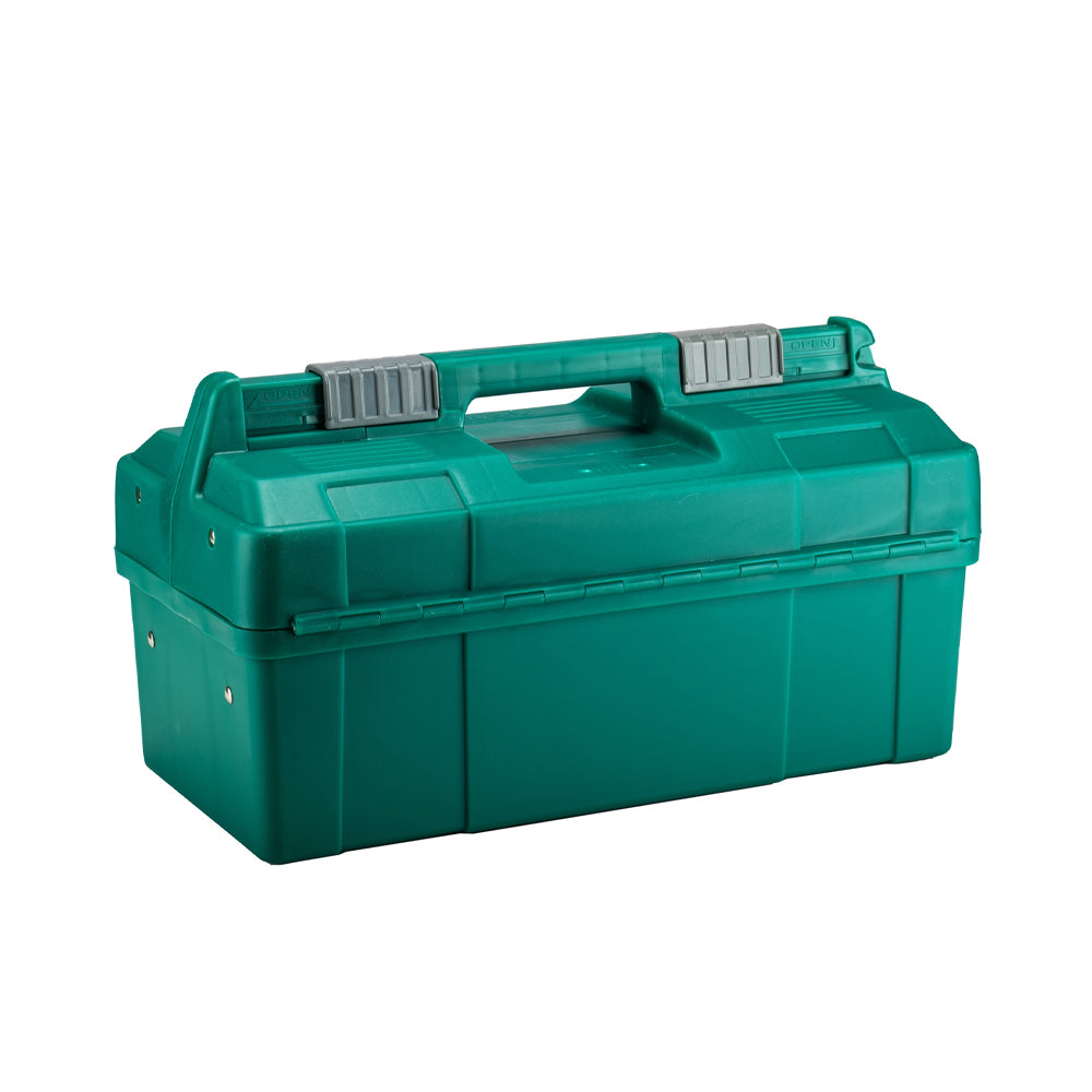 Thùng nhựa đựng dụng cụ, kiếu 3 ngăn xếp SATA 95166 kích thước 17 inch