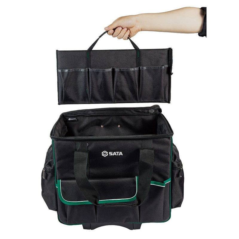 Giỏ đựng dụng cụ có tay nắm kéo SATA 95188 kích thước 17 inch