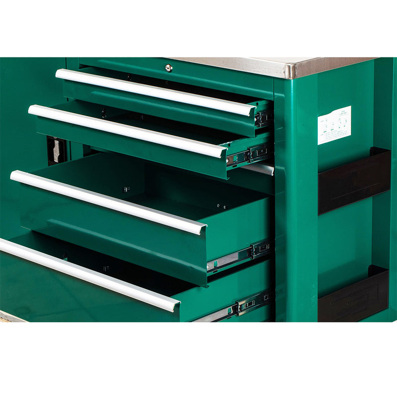 Tủ dụng cụ 5 ngăn kèm bàn làm việc Inox SATA 95208