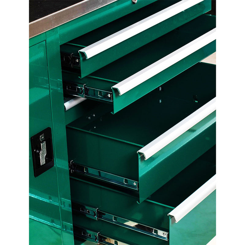 Tủ dụng cụ 5 ngăn kèm bàn làm việc Inox SATA 95208