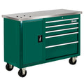 Tủ dụng cụ 5 ngăn kèm bàn làm việc Inox SATA 95208: Lưu trữ, thao tác, di chuyển chuyên nghiệp.