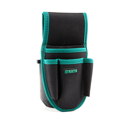 Túi đựng dụng cụ đeo hông SATA 95211 4 ngăn, chất liệu polyester 900D chống thấm, chịu tải cao, kích thước 110x235mm.