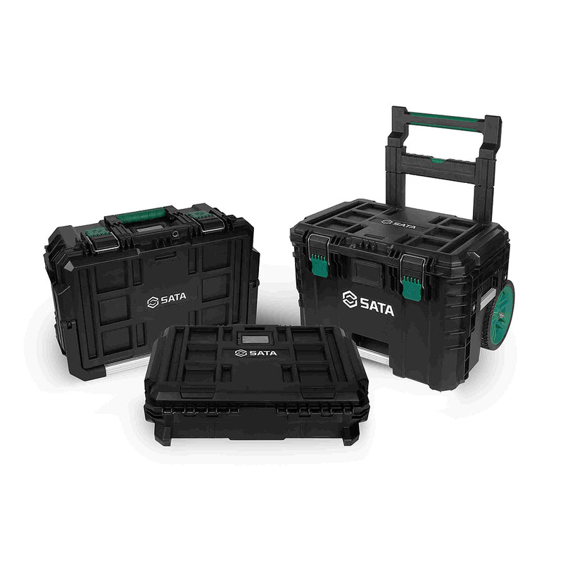 Hệ thùng đồ nghề chống nước, có bánh xe SATA 95327