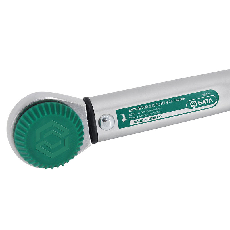 Cần siết chỉnh lực thủ công SATA cốt 1/2 inch, dãi lực từ 20Nm - 400Nm