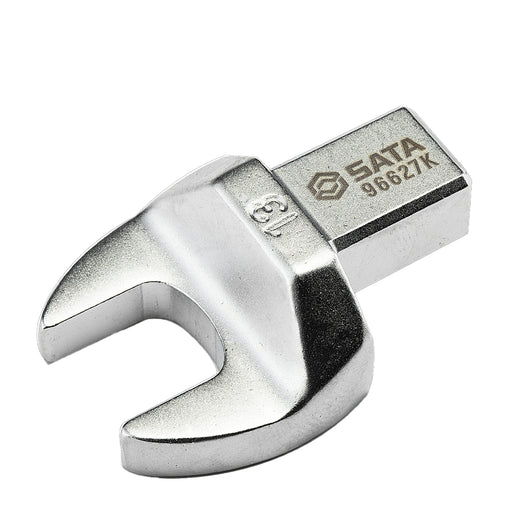 Đầu cờ lê miệng hở SATA 96627K 13mm, kết nối cần siết lực, thép Cr-V, mạ Crom