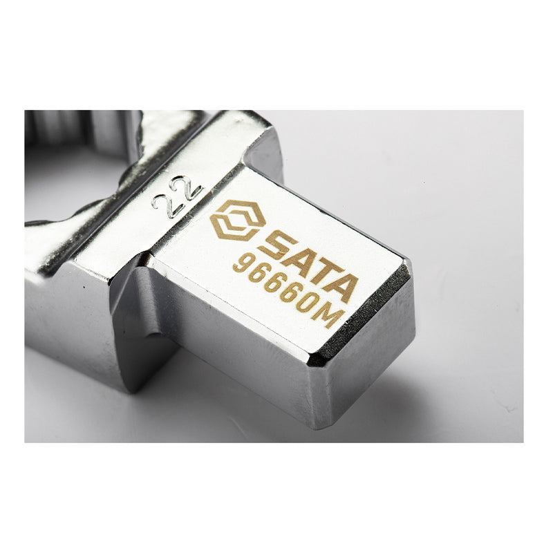 Đầu cờ lê vòng SATA, đuôi kết nối với cần siết lực thay đầu, cỡ từ 7mm - 32mm