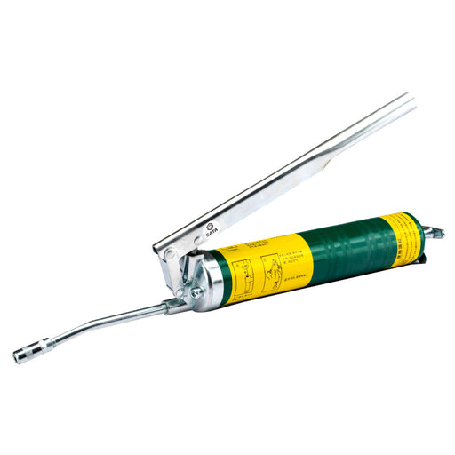 Súng bơm mỡ SATA 97202 400cc bền bỉ, áp suất 10000 PSI, chuyên dụng cho máy móc công nghiệp, xe tải, nông nghiệp.