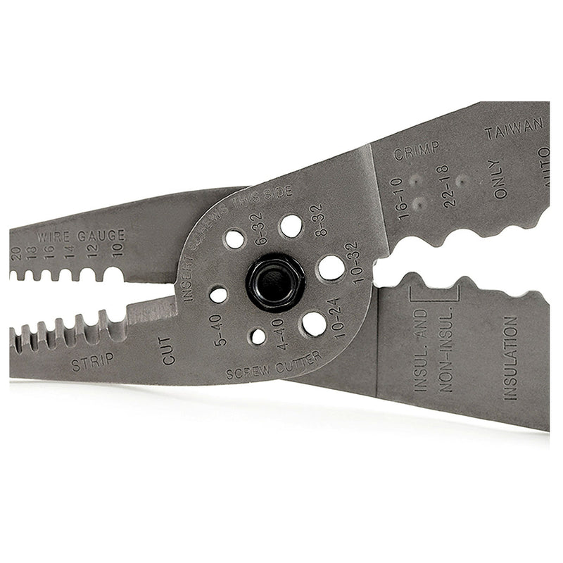 Kìm tuốt dây đa năng SATA 97521 chiều dài 205mm, khả năng tuốt dây từ 0.5mm² - 6.0mm²