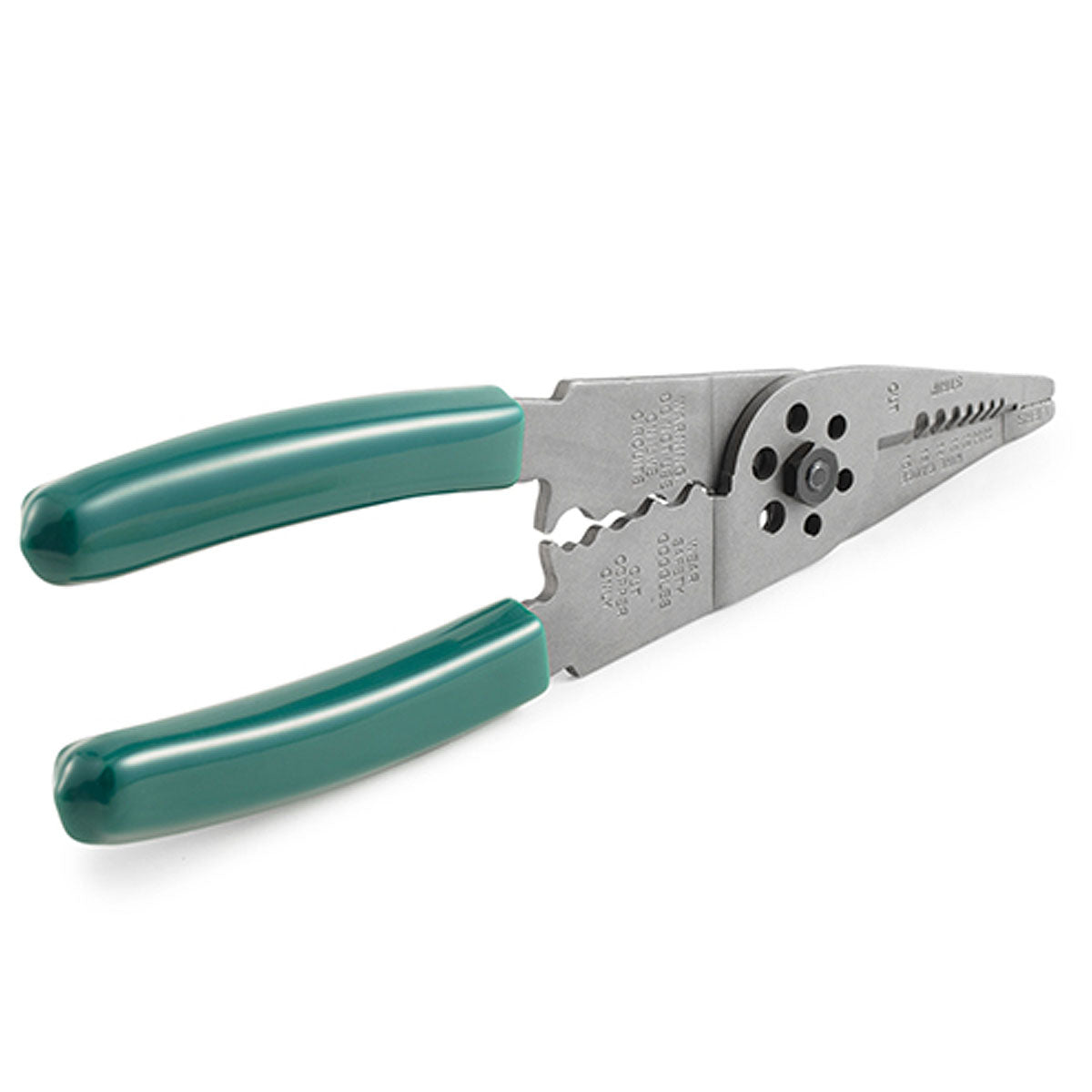 Kìm tuốt dây đa năng SATA 97521 chiều dài 205mm, khả năng tuốt dây từ 0.5mm² - 6.0mm²