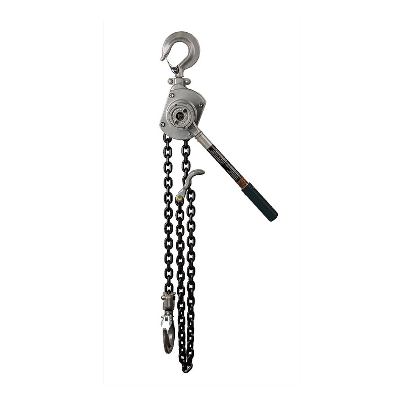 Pa lăng xích lắc tay vỏ nhôm SATA tải trọng 0.75-3 tấn, nâng hạ vật nặng an toàn, hiệu quả.