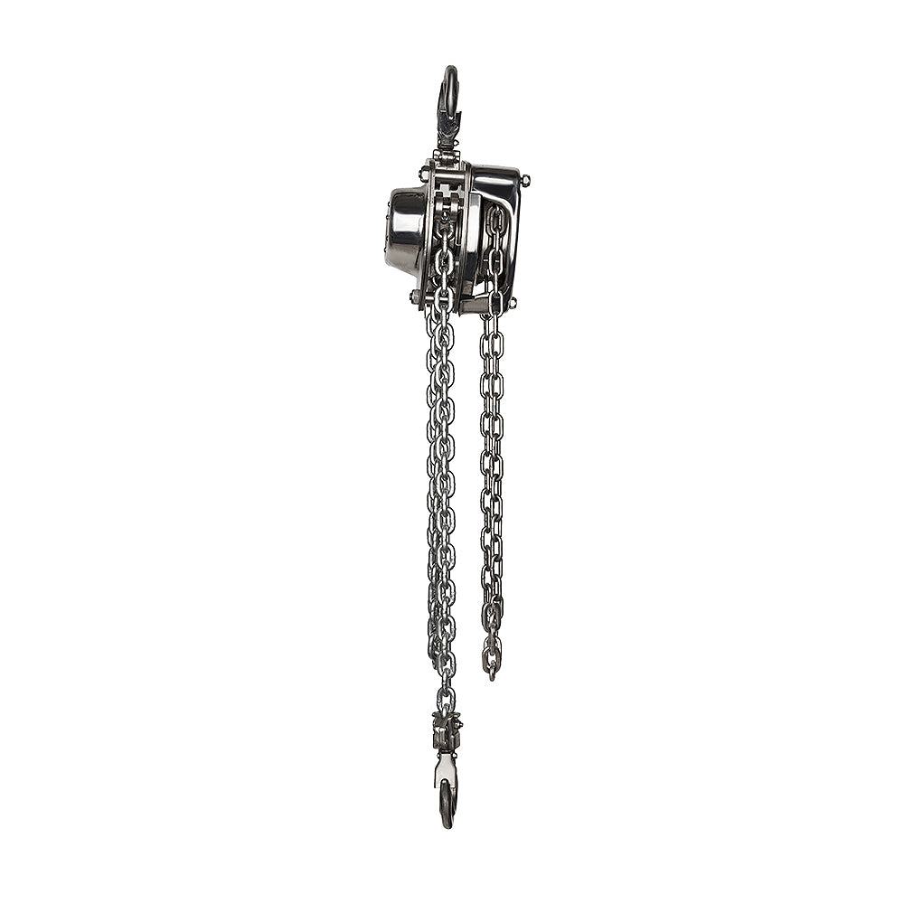Pa lăng xích kéo tay Inox SATA tải trọng từ 1 tấn - 3 tấn