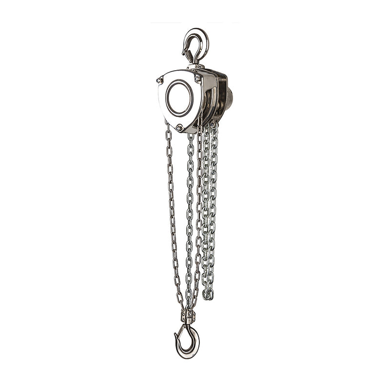 Pa lăng xích kéo tay Inox SATA tải trọng từ 1 tấn - 3 tấn