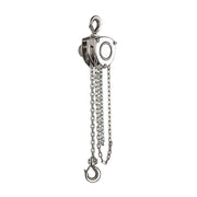 Palăng xích kéo tay Inox SATA 1 tấn - 3 tấn, chống ăn mòn, ứng dụng thực phẩm, dược phẩm, hóa chất, hàng hải, phòng sạch.