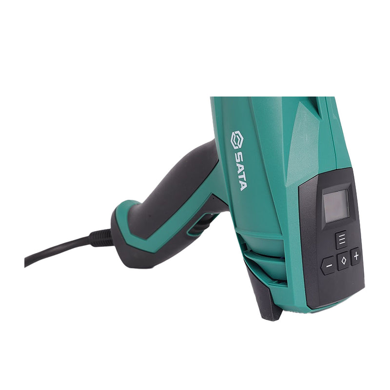 Súng khó nhiệt kỹ thuật số SATA 97923A, công suất 2300W, khả năng sinh nhiệt từ 80-650°C