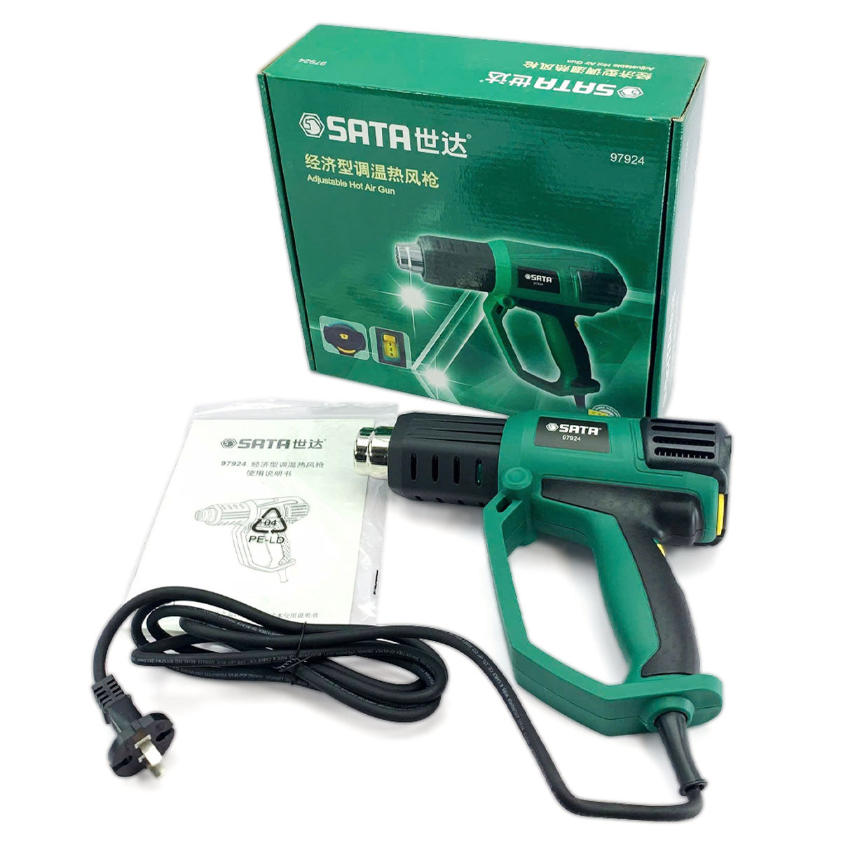 Máy khò nhiệt SATA 97924 công suất 2000W, nhiệt độ tối đa 600°C