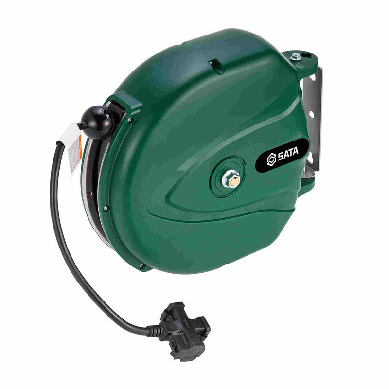 Ổ cắm điện dạng rulo SATA dài 10m và 15m dùng trong garage ô tô