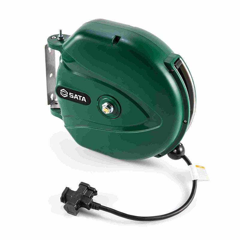 Ổ cắm điện dạng rulo SATA dài 10m và 15m dùng trong garage ô tô