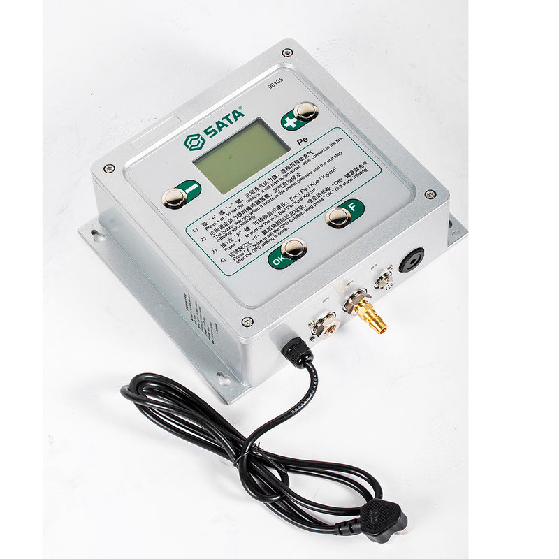 Máy bơm lốp tự động treo tường SATA 98105
