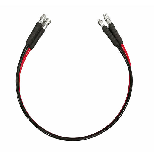Ống thủy lực SATA 700 bar áp suất cao, lõi PU, 6 lớp thép, đầu nối NPT 1/4 inch.