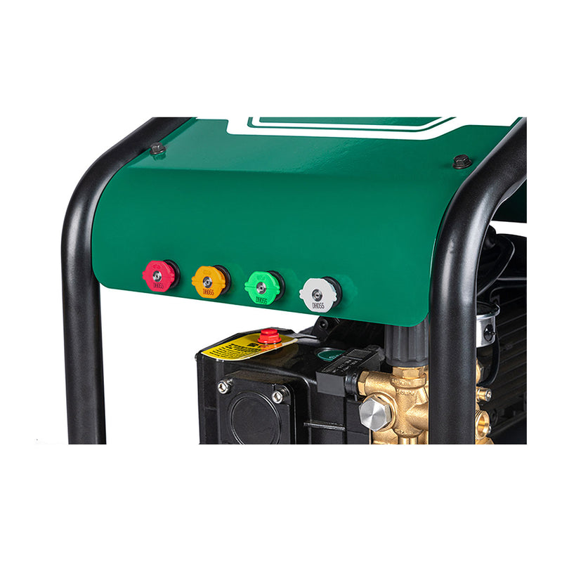 Máy xịt rửa cao áp SATA công suất 2.8kW và 3kW, áp suất từ 105bar - 125bar, loại có bánh xe dễ dàng di chuyển
