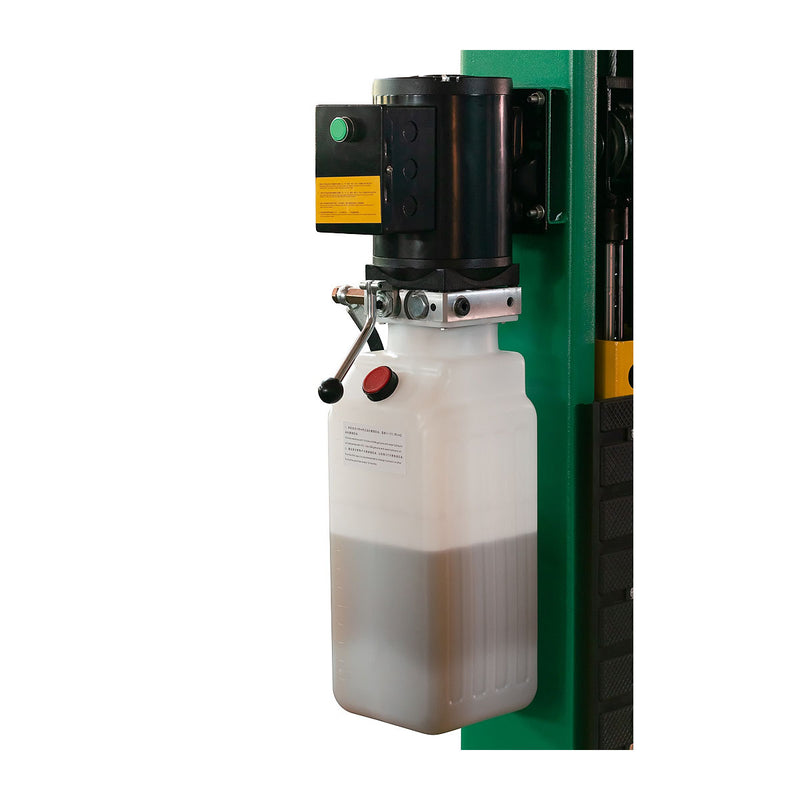 Cẩu nâng 2 trụ không có cổng xe ô tô SATA, tải trọng 4 tấn, đế nâng dạng chữ V, thao tác thủ công, dùng điện 220V và 380V