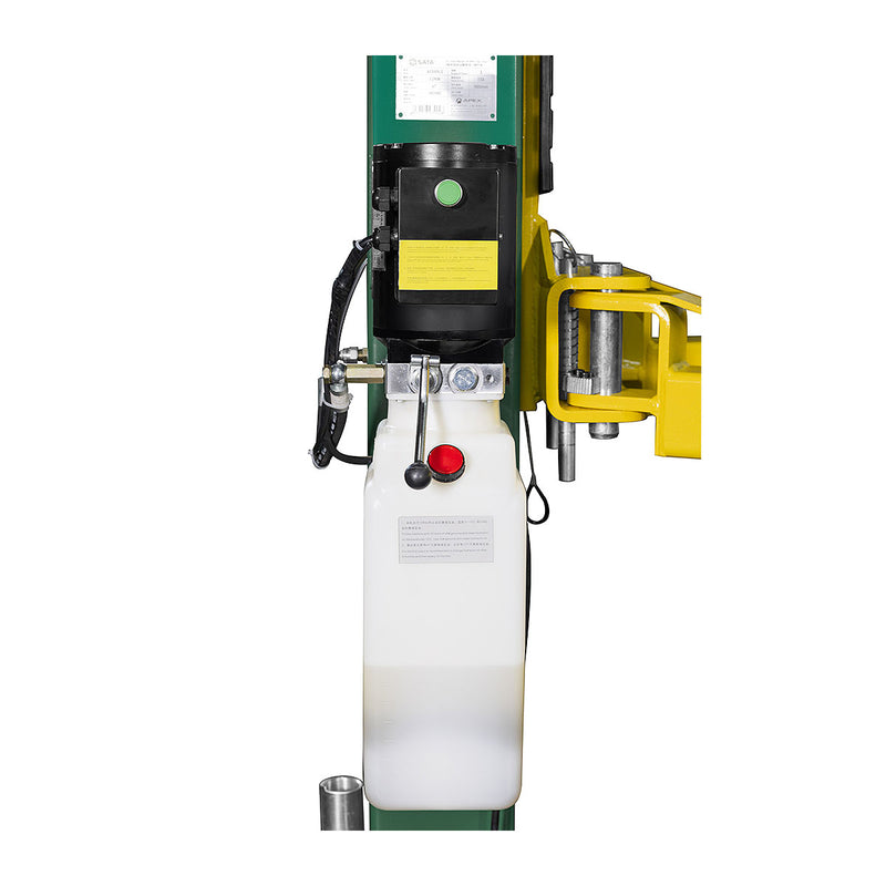 Cẩu nâng 2 trụ cổng xe ô tô mở khóa thủ công SATA tải trọng 4 tấn, dùng điện 220V và 380V