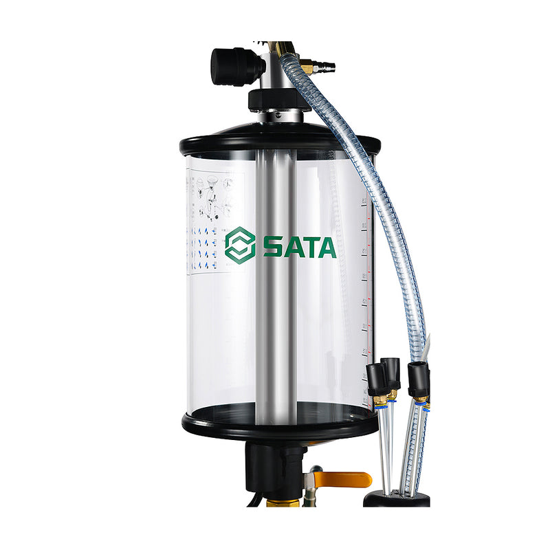 Máy thu dầu thừa, kèm cốc đo, dùng khí nén SATA AE5701A dung tích 70 Lít