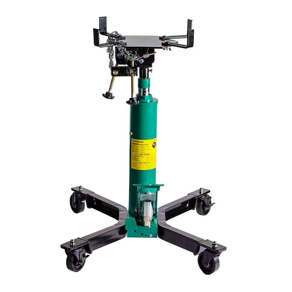 Kích truyền động hộp số thủy lực hạng nặng SATA AE5822 0.5 tấn, chân đạp, nâng hạ chính xác.