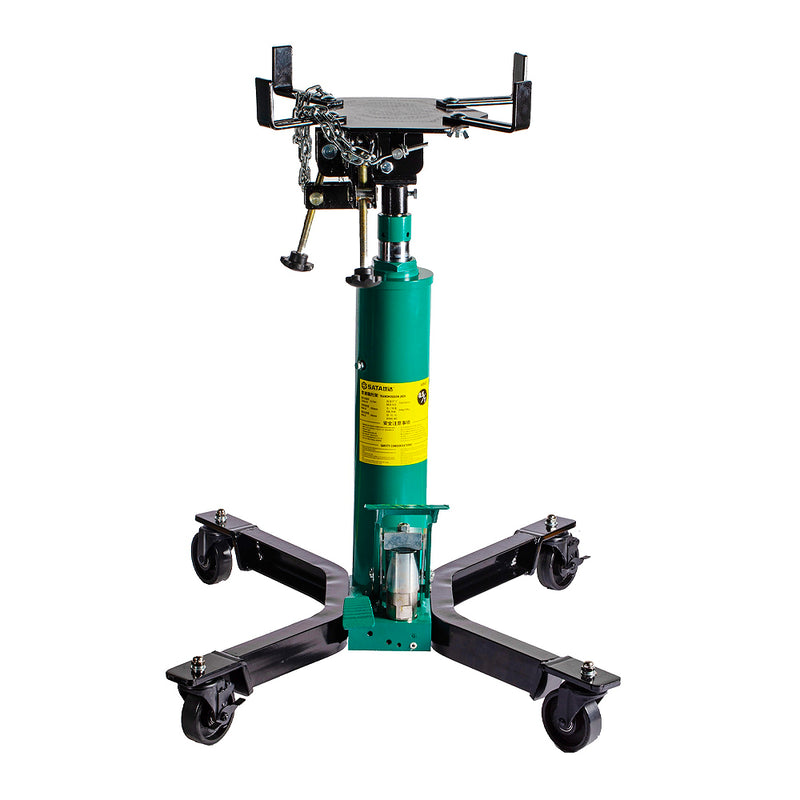 Kích truyền động hộp số thủy lực hạng nặng SATA AE5822 0.5 tấn, chân đạp, nâng hạ chính xác.