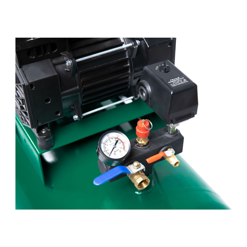 Máy nén khí không dầu SATA dung tích 180L, công suất 4.4kW, dùng điện 220V và điện 380V