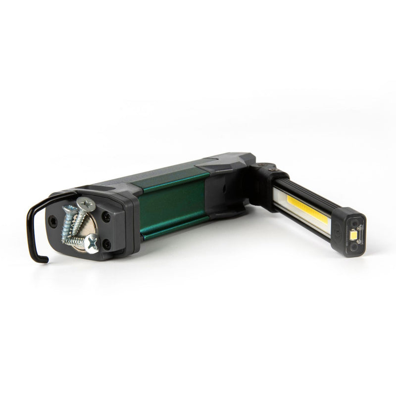 Đèn Pin dạng gập SATA AE5922 dùng Pin sạc cáp USB-Type C, độ sáng 500lm