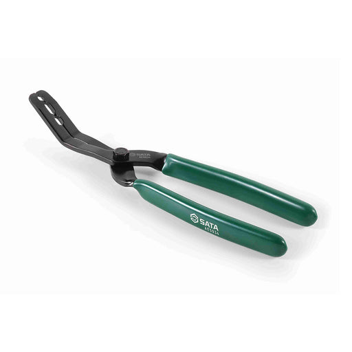 Kìm tháo ghim nẹp góc vuông SATA AE5934 Sure Grip chính hãng, thiết kế 90 độ, mỏ kẹp chắc chắn, thép hợp kim cứng cáp, tay cầm chống trượt, chuyên dụng cho nội thất ô tô.