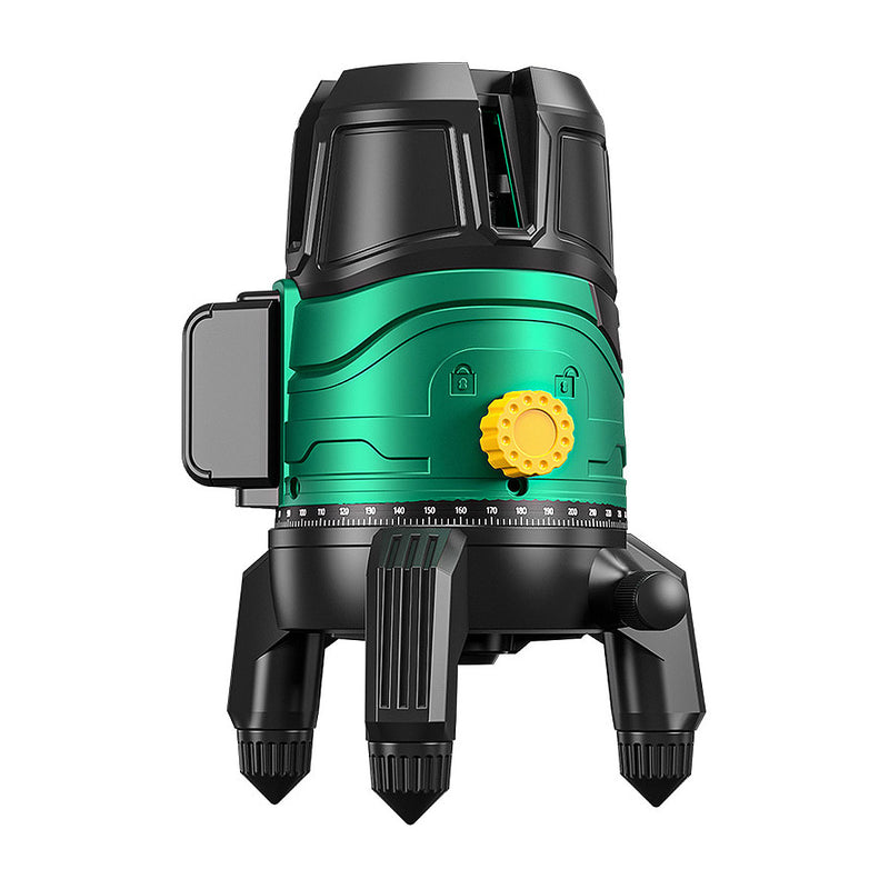 Máy cân mực laser SATA dùng pin sạc. Chùm 2 tia. màu sắc xanh lá và xanh dương