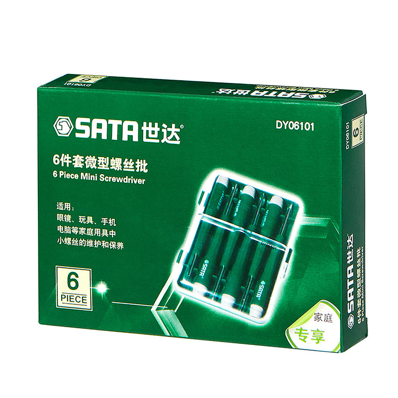Bộ tua vít điện tử 6 chi tiết SATA DY06101