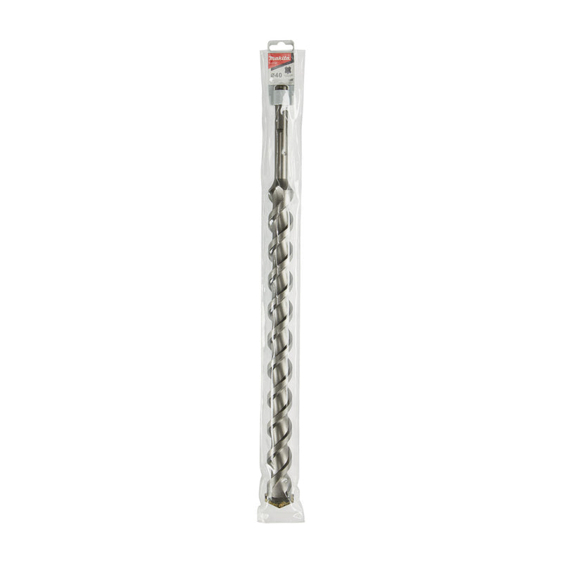 Mũi khoan bê tông TCT 2 cạnh Makita đuôi gài SDS-Max, đường kính mũi từ 12mm-40mm ( Cấp 2 sao )
