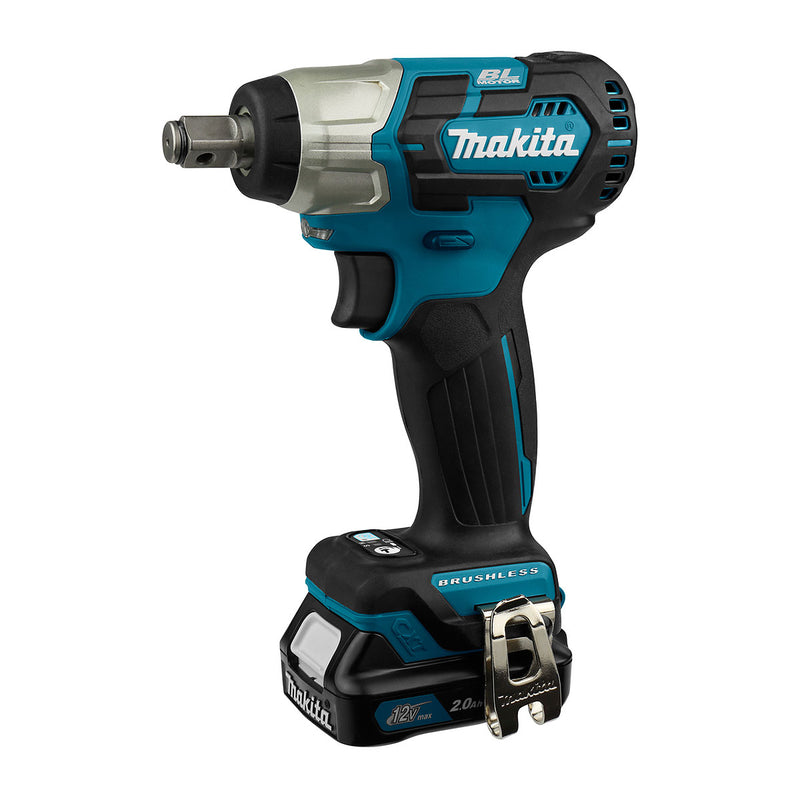 Máy siết bu lông Makita TW161D dùng Pin 12Vmax CXT, cốt 1/2 inch