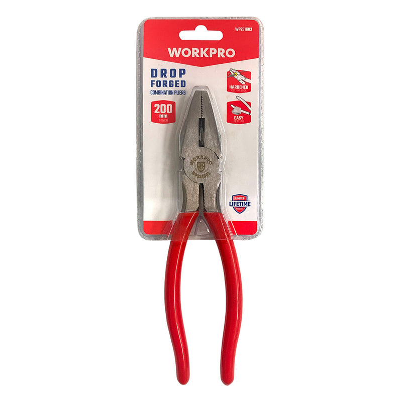 Kìm điện, kìm răng vỏ tay cầm bằng nhựa mỏng kiểu nhật 6 inch - 8 inch Workpro