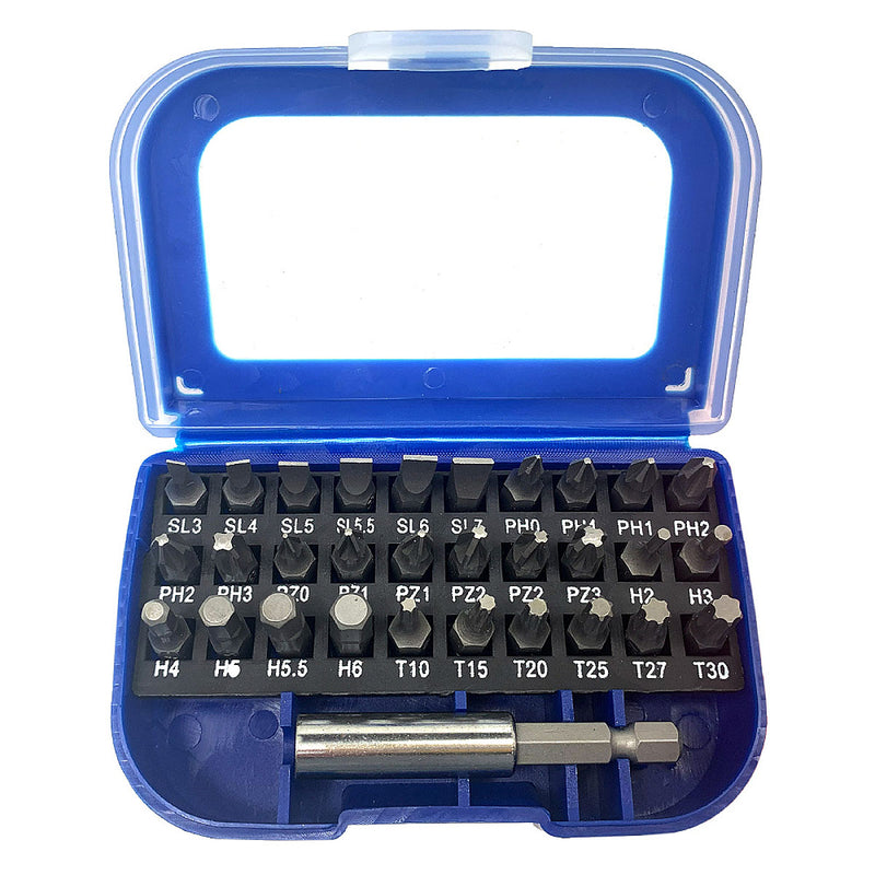 Bộ mũi vặn vít đa năng 31 chi tiết Workpro WP200513 đuôi lục giác 6.35mm (1/4 inch)
