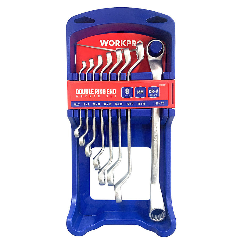 Bộ cờ lê 2 đầu vòng 8 chi tiết Workpro WP202509 thép Cr-V