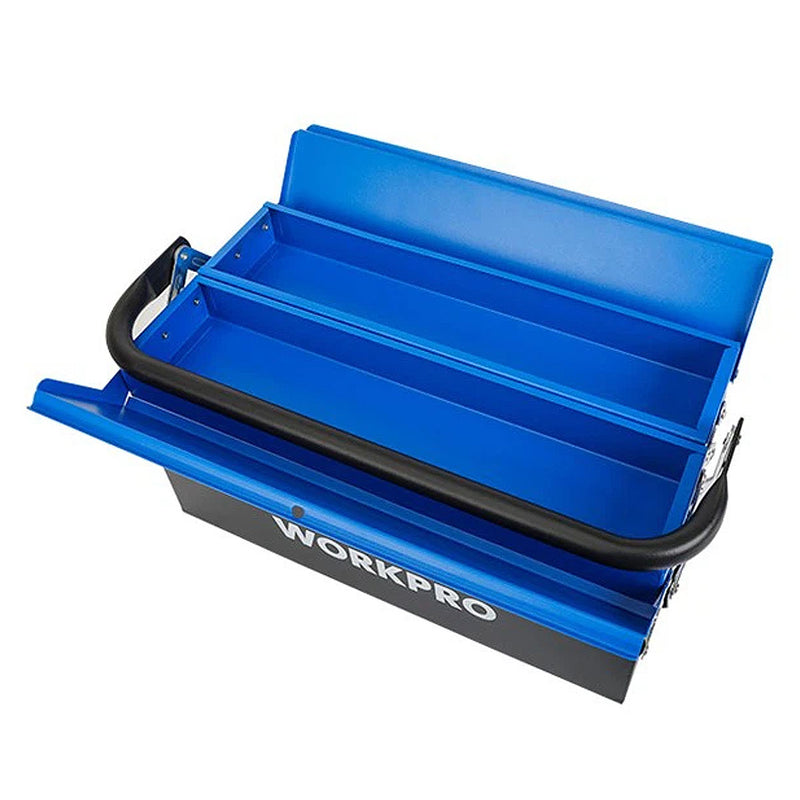 Thùng đồ nghề sắt 5 ngăn, thép dày 0.8mm Workpro
